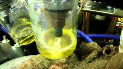 Injector test using Megasquirt-2