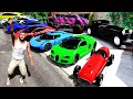 Collecting BILLIONAIRE SUPER CARS in GTA 5!