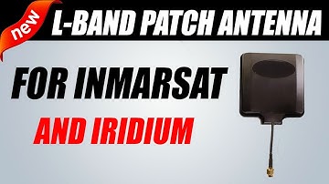 RTL-SDR Active L-Band Patch Antenna For Inmarsat / Iridium / GPS