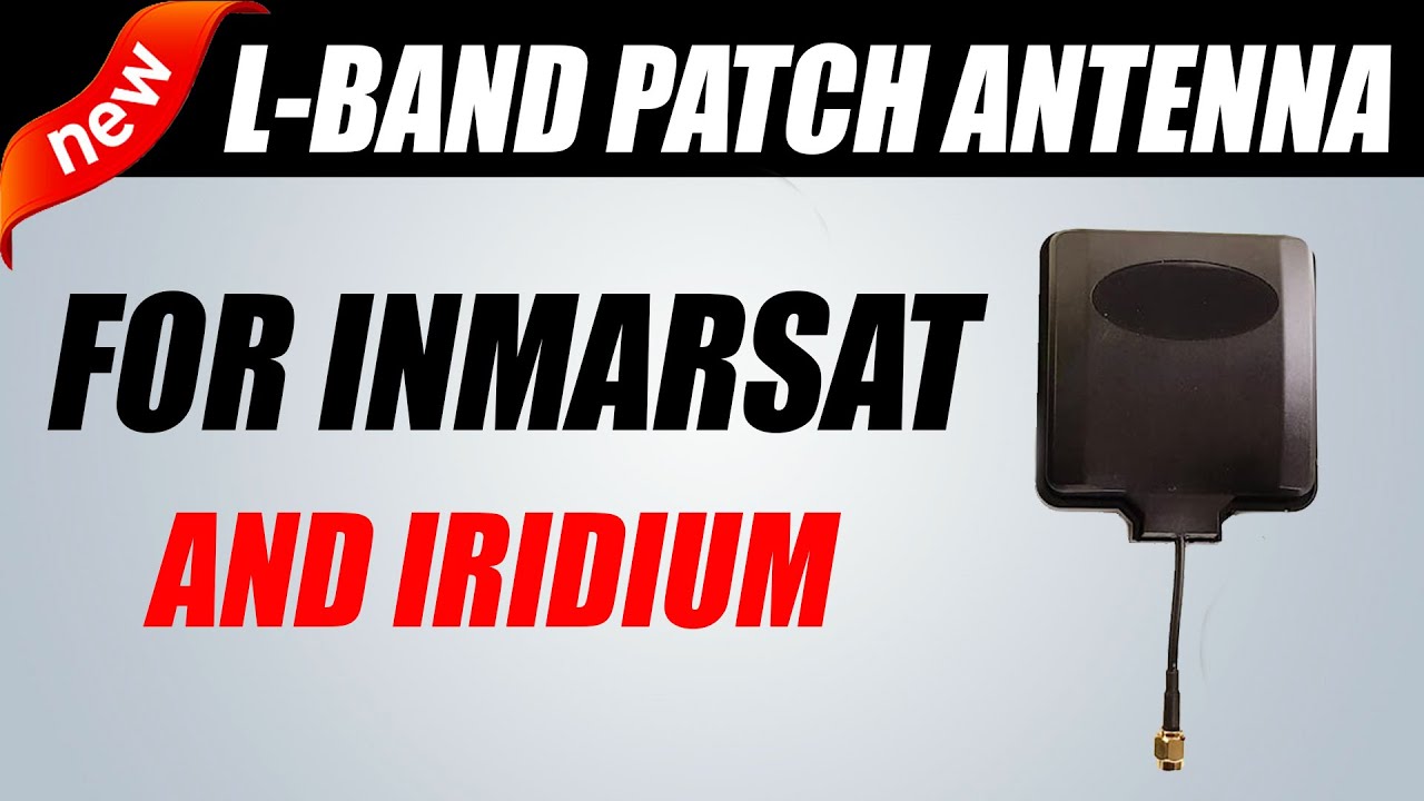 RTL-SDR Active L-Band 1525-1660 Inmarsat to Iridium Patch Antenna Set