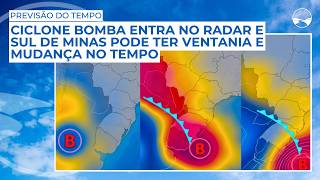 Bomb cyclone on the radar: Southern Minas Gerais may face high winds and a change in weather