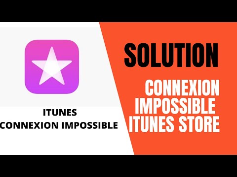 Impossible de se connecter à l'iTunes Store #itunes #itunesstore