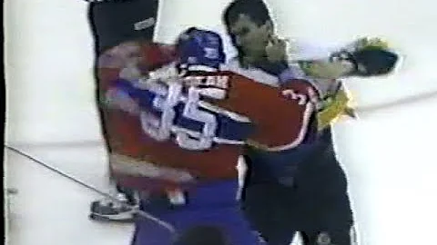 Jamie Huscroft vs Donald Brashear & Yves Racine hi...