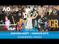Ashleigh Barty v Madison Keys Condensed Match (SF) | Australian Open 2022