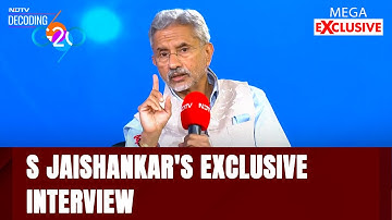NDTV Mega Exclusive: S Jaishankar On G20, India