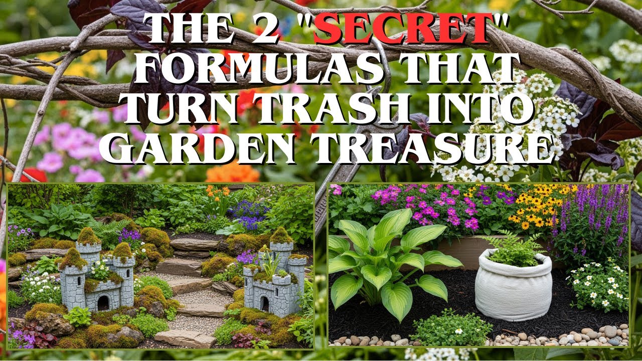 The 2 Secret Formulas That Turn TRASH into Garden TREASURE - YouTube