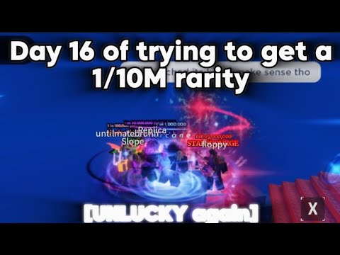 Day 16 of trying to get a 1/10M rarity | Sol's RNG - YouTube