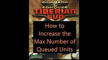 Tiberian Sun - How to Add Cool Features - Part 1 - Increasing the Max Number of Queued Units