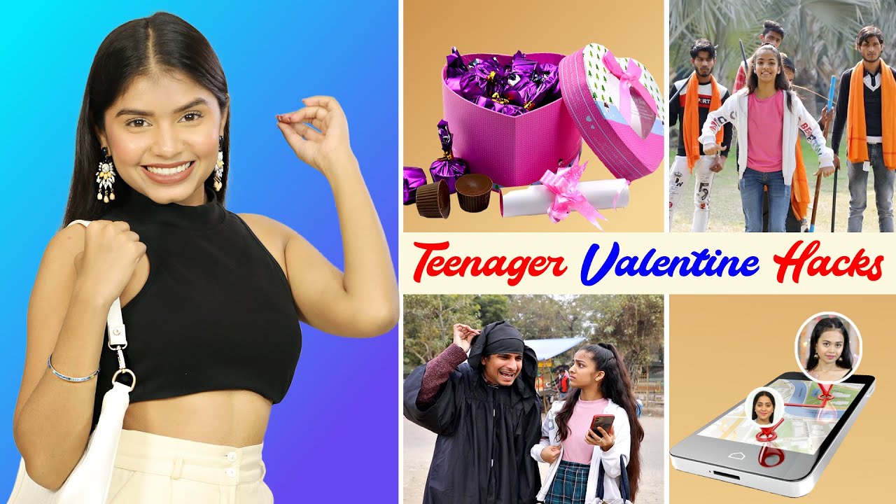 Teenager Valentine Hacks | Sister vs Sister | Anaysa