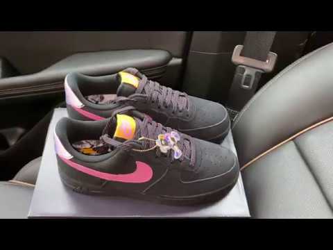 Nike Air 1 ACG Black Pink shoes YouTube