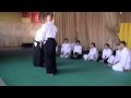 Aikido seminar in Moscow. Ai-Hanmi Ikkyo.