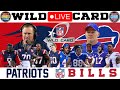 New England Patriots vs Buffalo Bills: Wild Card: Live NFL Game