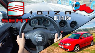 2004 SEAT Ibiza 6L 1.4 16v (74kW) POV 4K [Test Drive Hero] #90 ACCELERATION, ELASTICITY & DYNAMIC