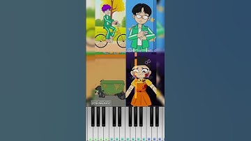 Squid game season 2 vs 3 BEST Complete Edition @Opilasokewt - Piano Tutorial