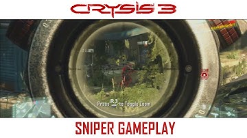 Crysis 3 - Multiplayer Beta Sniper Gameplay HD
