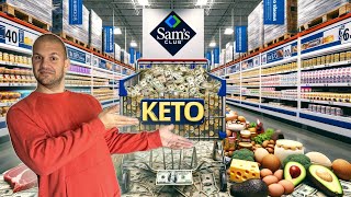 Закупка продуктов в Sam's club, КЕТО рацион