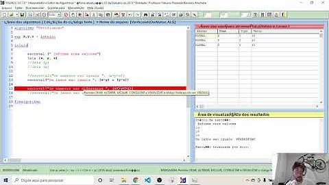 Operadores Relacionais e Operadores Lógicos No VisualG utilizando Portugol