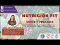 Nutrición Fit Mitos y verdades || CPAIS-SCOPH y CPRII-SCOPE || SOCEMURP