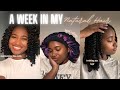 A week in my natural hair twists edition  styling scalp care maintaining my twists