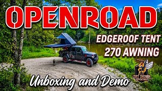 Details NEW EdgeRoof rooftop tent and 270 awning from OPENROAD  Update