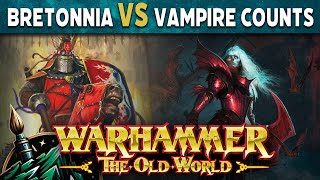 Bretonnia vs Vampire Counts Warhammer The Old World Battle Report