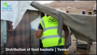 Distribution of food baskets | YEMEN