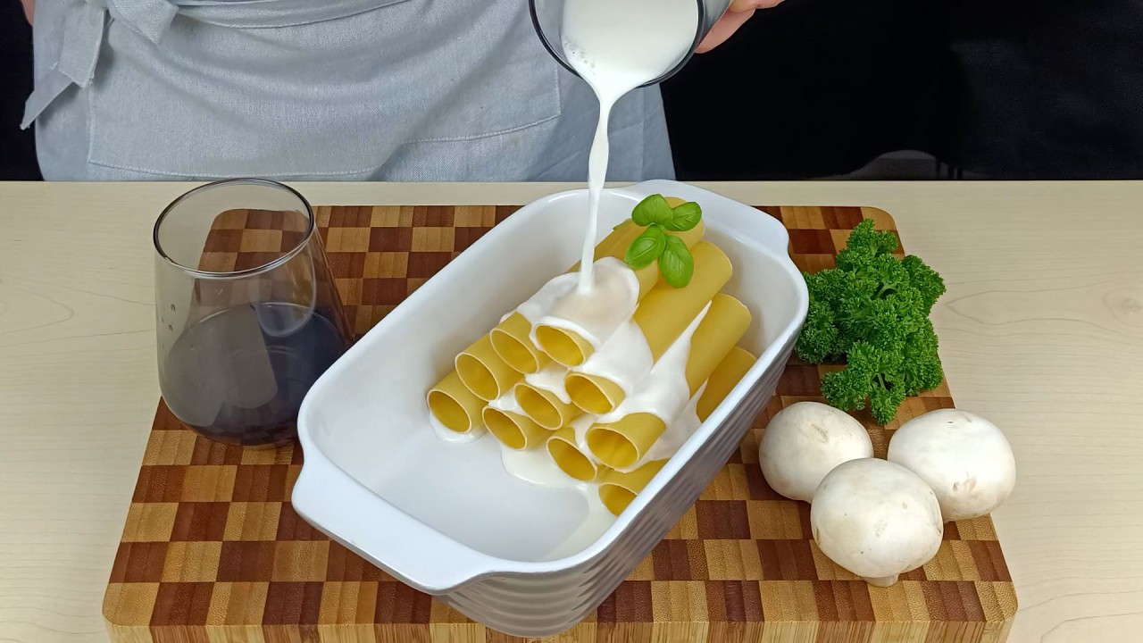 So hast du Cannelloni noch nie probiert! 🍄