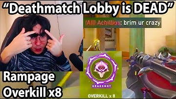TenZ :"DM Lobby is DEAD", then ACE x8 Overkill