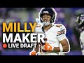 Fantasy Football Best Ball Live Draft | DraftKings Milly Maker