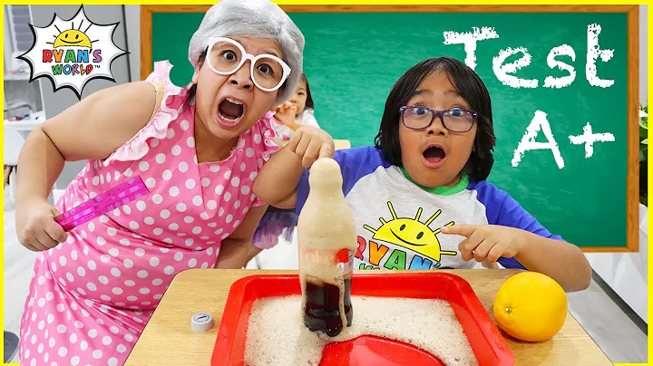 Back To School Test Day 1hr Pretend Play with Ryan...