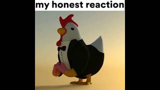 My honest reaction 🐓👔