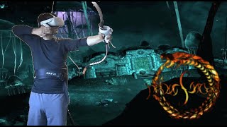 Skyrim VR on Kat Walk C w/Bow Haptics: Session 143 - Centurion