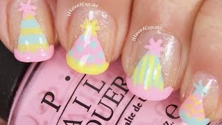 Party Hat Nail Art