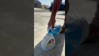Finished product pressure washing for a customer #concrete#bakersfeild#asmr#fyp