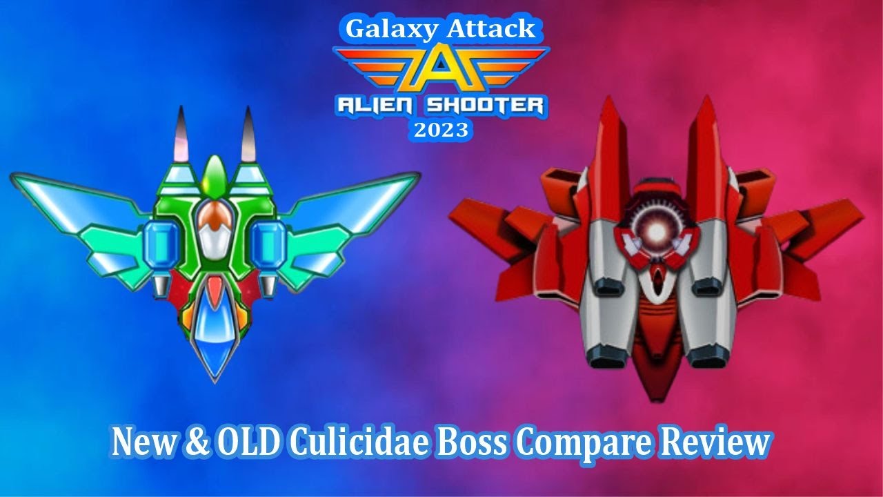 Galaxy Attack: Alien Shooter | New Boss Mode | New & OLD Culicidae Boss ...
