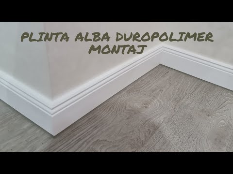 Video: Plinte de pardoseală în duropolimer: beneficii și instalare