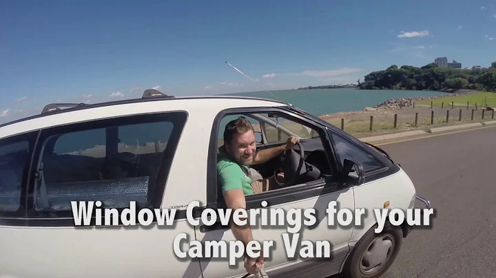 No Curtains! Window Coverings for your Van with Reflectix