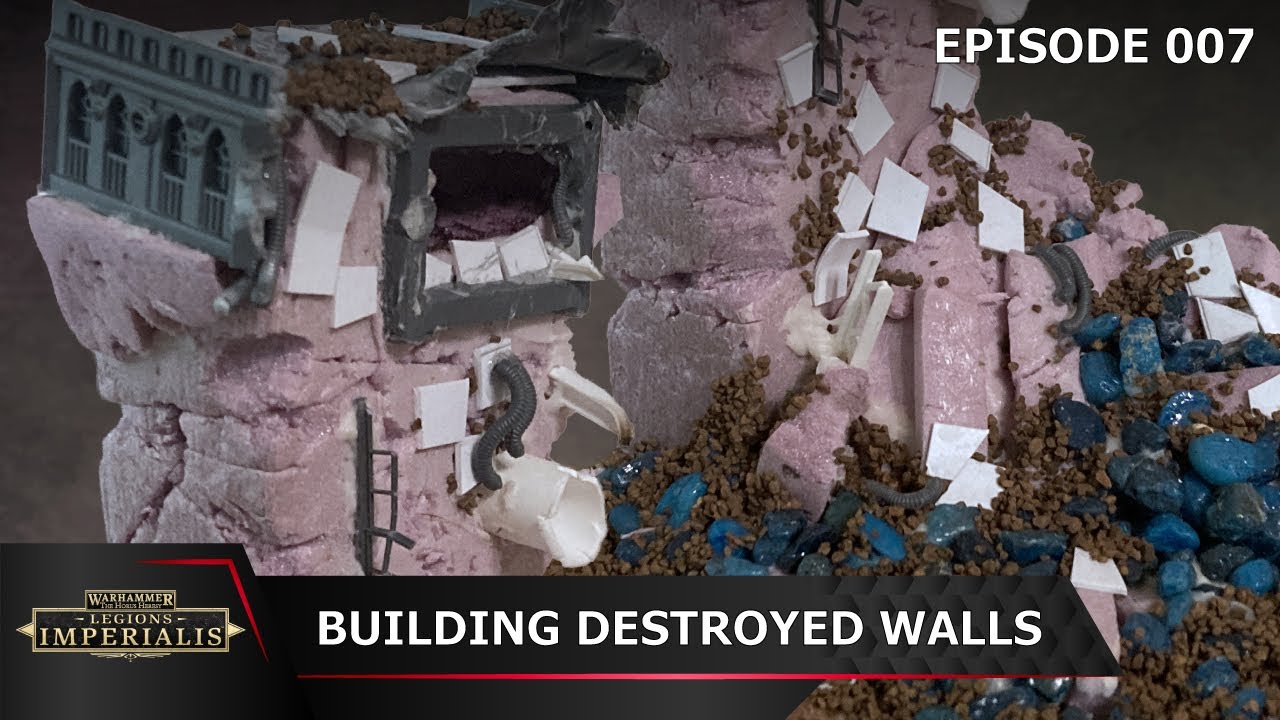 Legions Imperialis Wall build Project Part 7