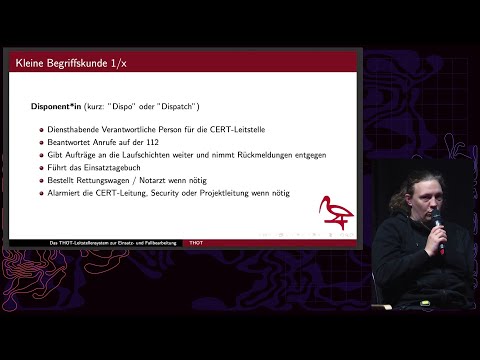 38C3 eng - (K)Ein Beinbruch - Datenverarbeitung im CERT - 38C3 eng - (K)Ein Beinbruch - Datenverarbeitung im CERT