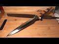 Forging a Dagger From an Old File