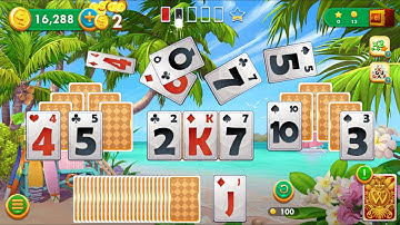 Solitaire Resort - Tripeaks Solitaire Card Game (Gameplay Android)