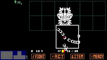 Undertale Die% Debug Speedrun in 12.433