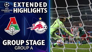 Lokomotiv Moscow vs. Red Bull Salzburg: Extended Highlights | UCL on CBS Sports