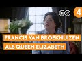 Francis schittert als queen elizabeth  de tv kantine