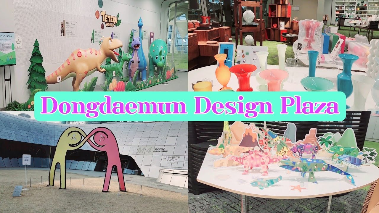 EXPLORING INSIDE DONGDAEMUN DESIGN PLAZA IN SEOUL 