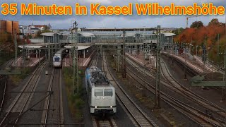 35 Minuten Bahnverkehr In Kel Wilhelmshöhe, Züge Im Ice Bahnhof