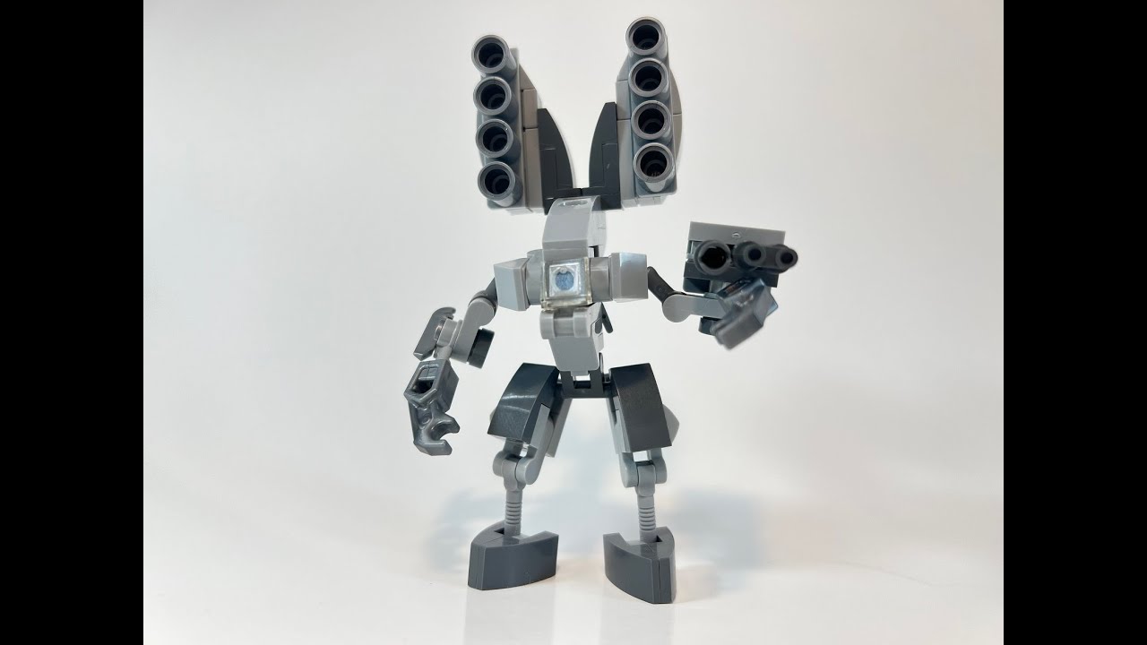 How To Build a Lego Robot Mini Mech Rabbit (Tutorial). - YouTube