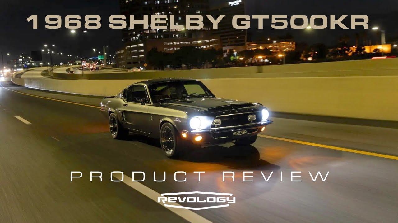 1968 Shelby GT500KR by Revology | Refined Muscle, Stripe Delete Look