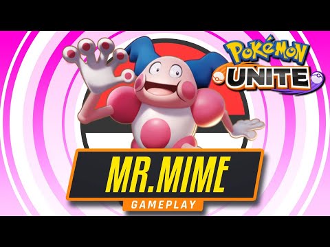 MR.MIME BUKAN SEMBARANG BADUT !!! Pokemon Unite Beta Test Japan Gameplay