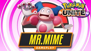 MR.MIME BUKAN SEMBARANG BADUT !!! Pokemon Unite Beta Test Japan Gameplay